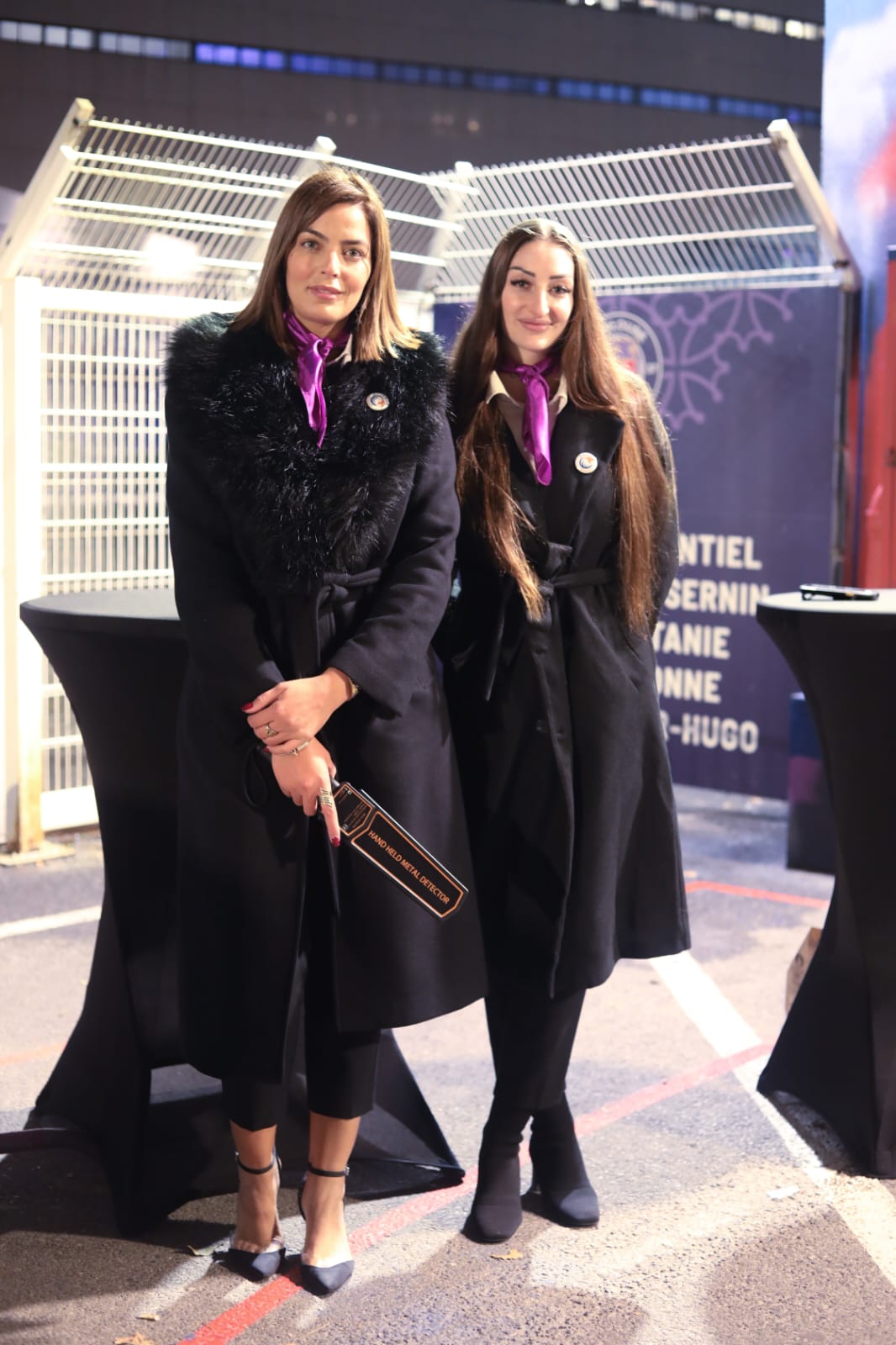 Agents AB2S gestion de foule lors d'un match